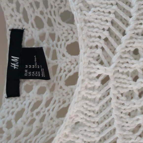 White Crochet Dress - Picture 3 of 3